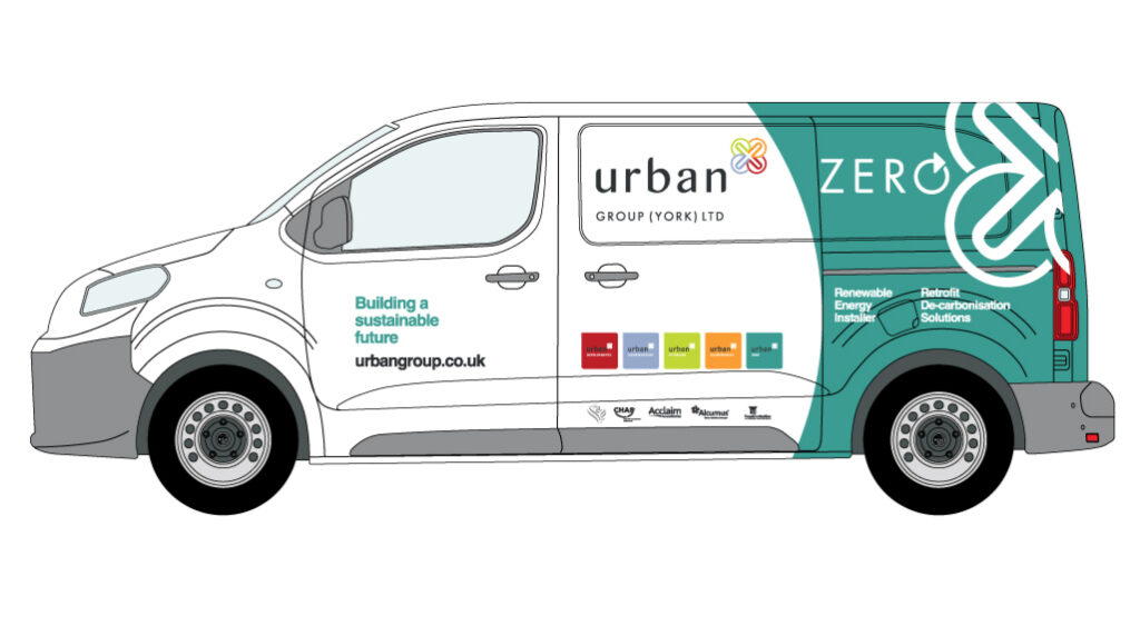 Urban Zero van livery