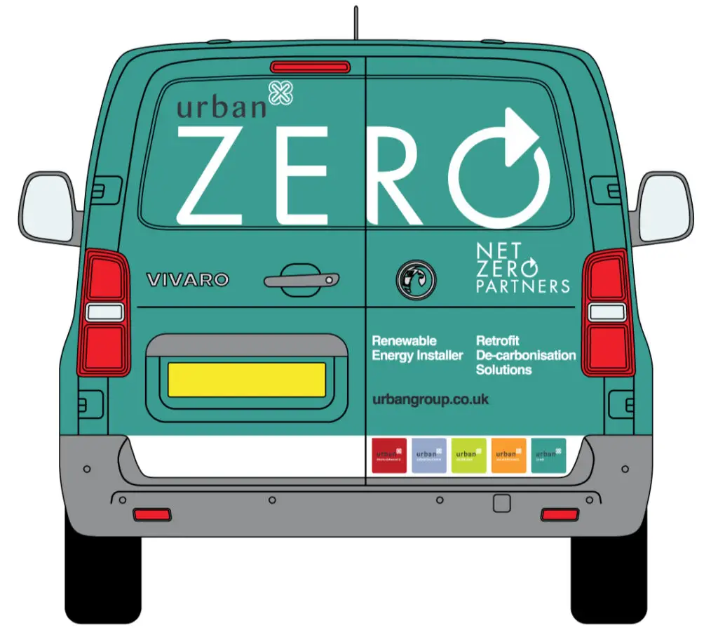 Urban Zero van livery (back)