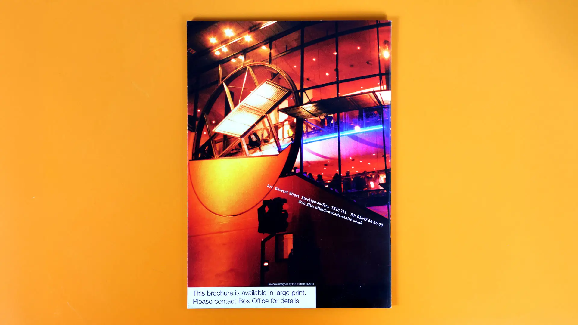 ARC season brochure back