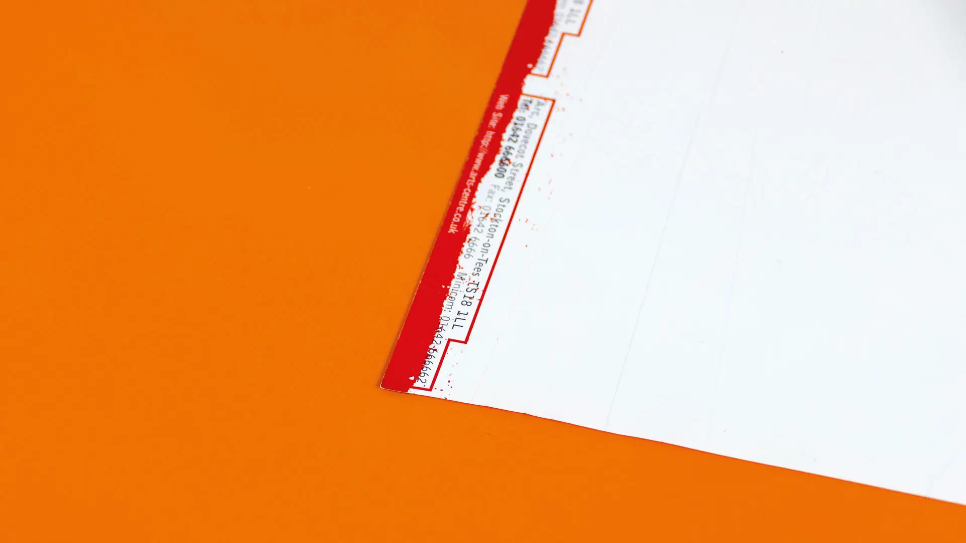 ARC Letterhead corner close up