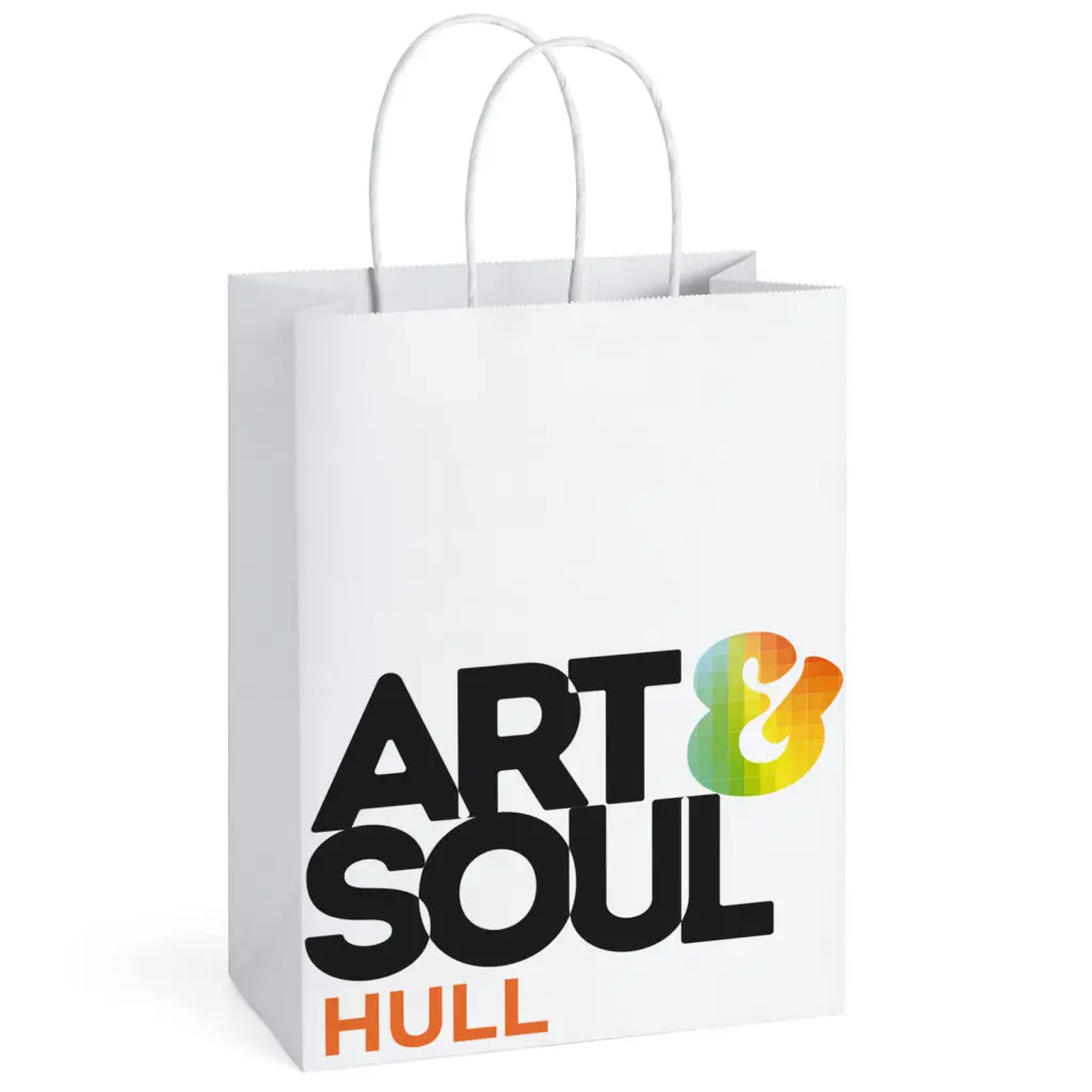 Art&Soul Paper bag design Hull