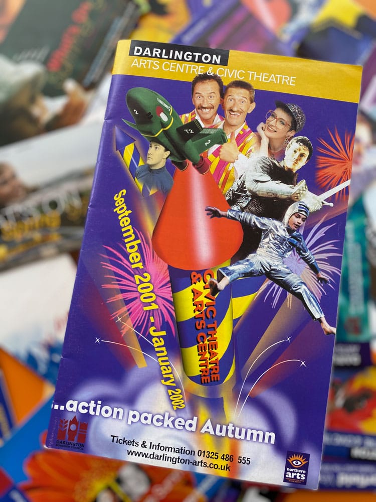 Darlington Arts Centre Chuckle Brothers brochure