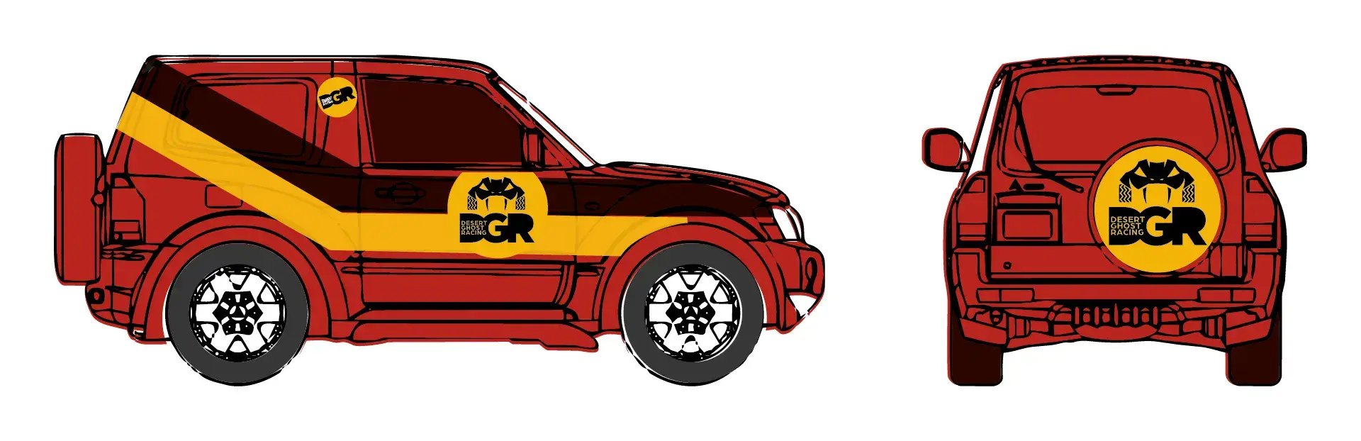 Desert Ghost Racing Livery