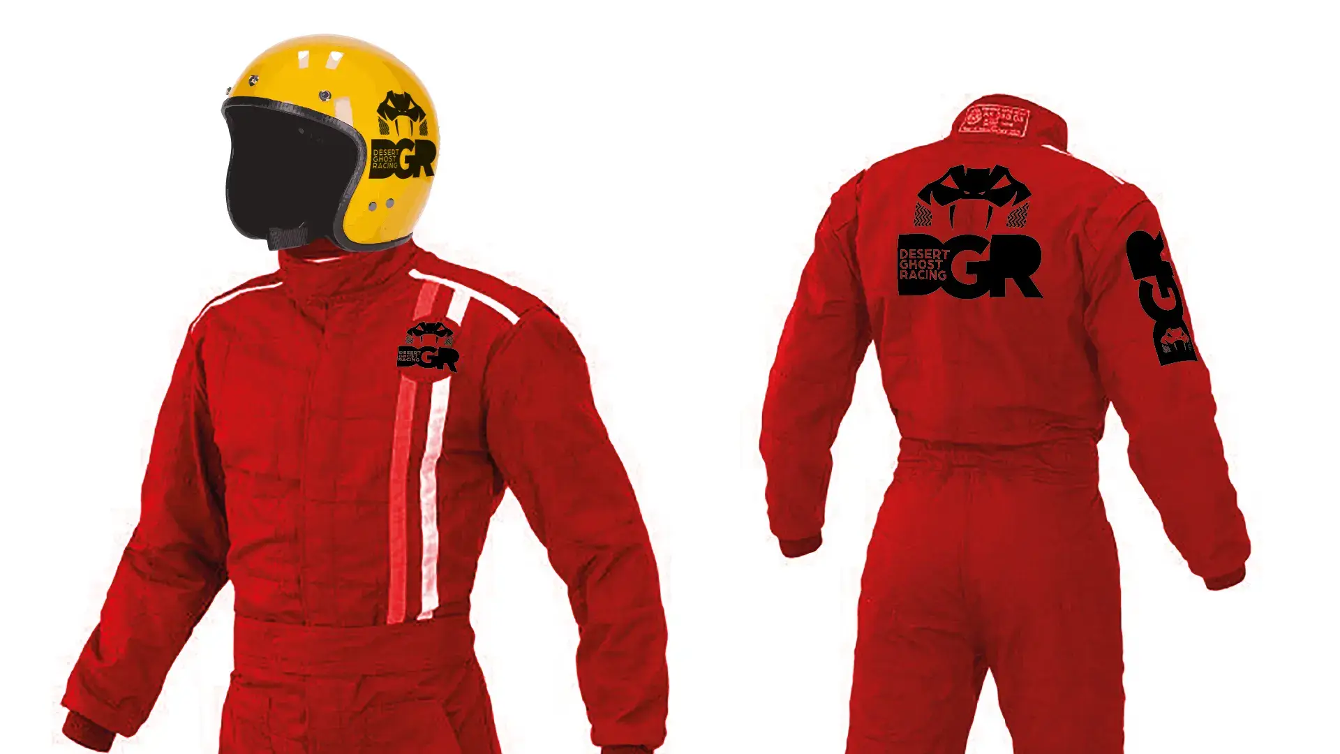 Desert Ghost Racing Branded racing gear