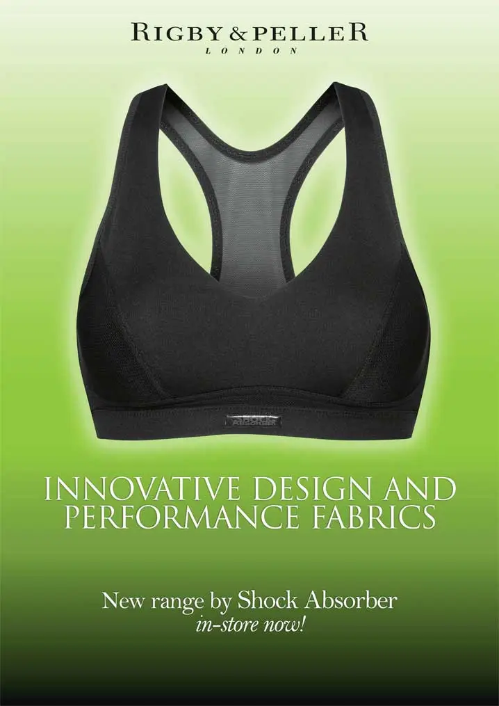 Rigby & Peller Design and performance sports fabrics advert