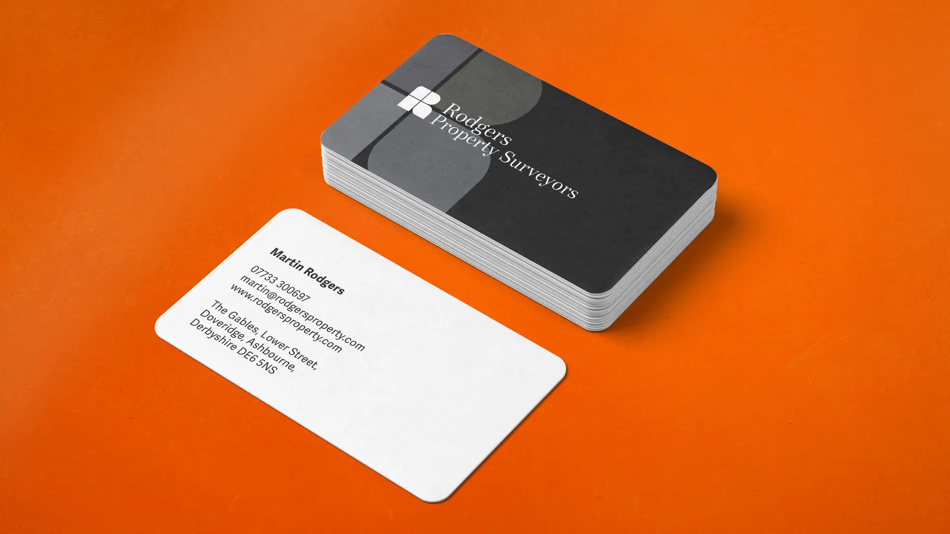 Rodgers Property Surveyors Business Card design