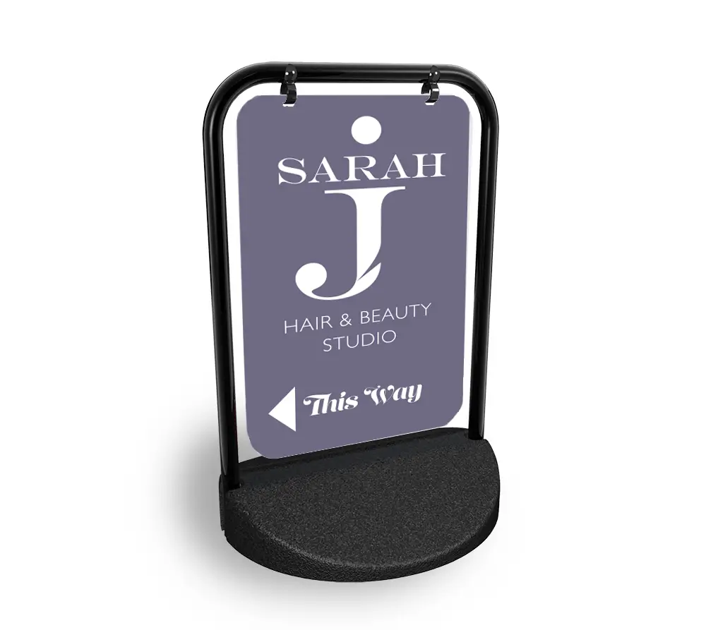 Sarah J Hair and Beauty a-board