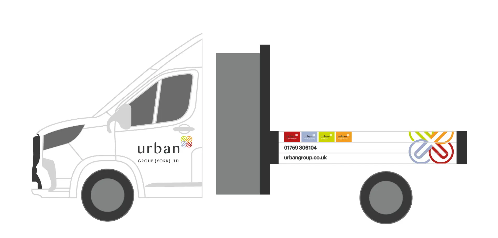 Urban flatbed livery