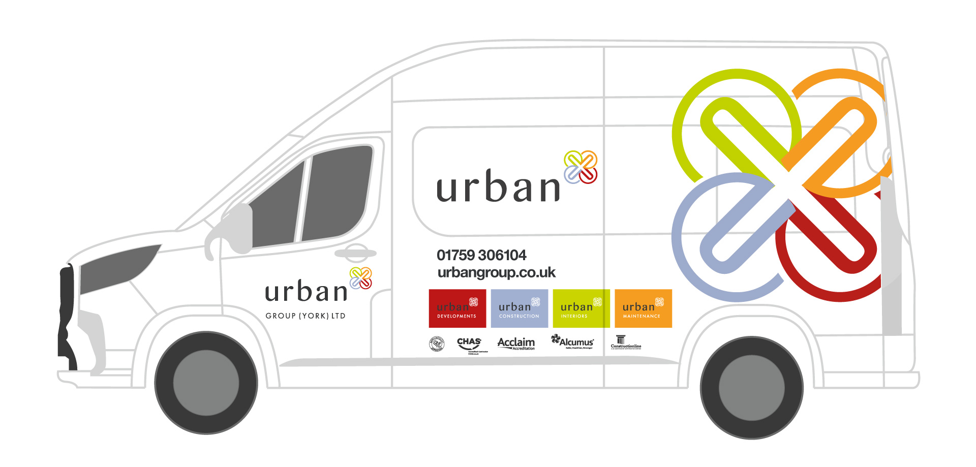 Urban van livery