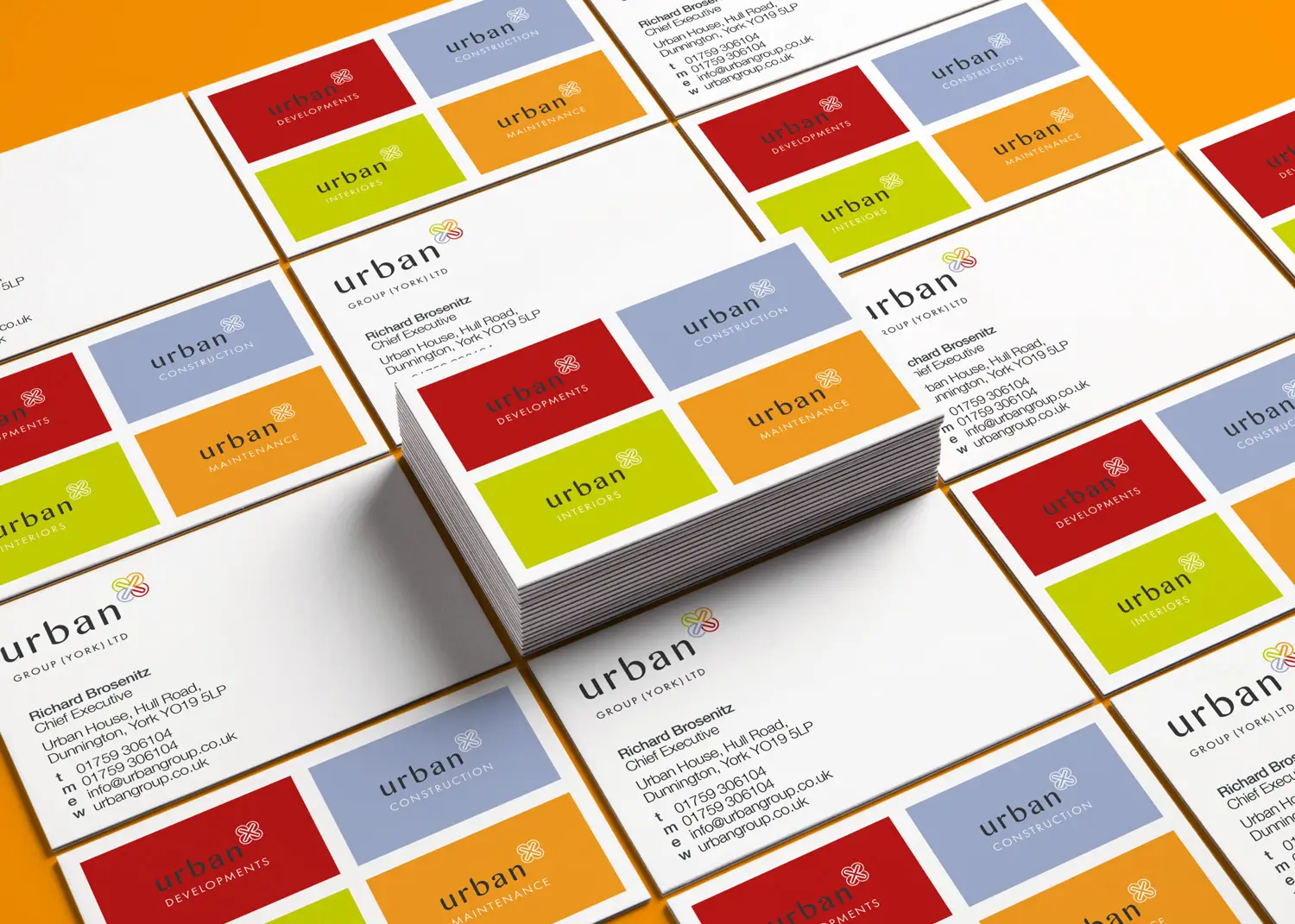 Urban Group business Card design