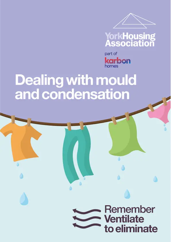 York Housing Association Dealing with Mould and Condensation pamphlet