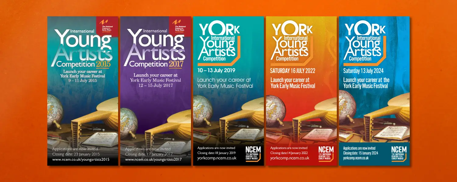 York International Young Artists Competition Flyers