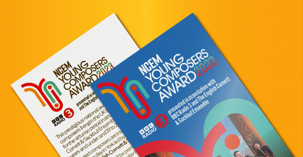 NCEM Young Composers Award 2023 flyer