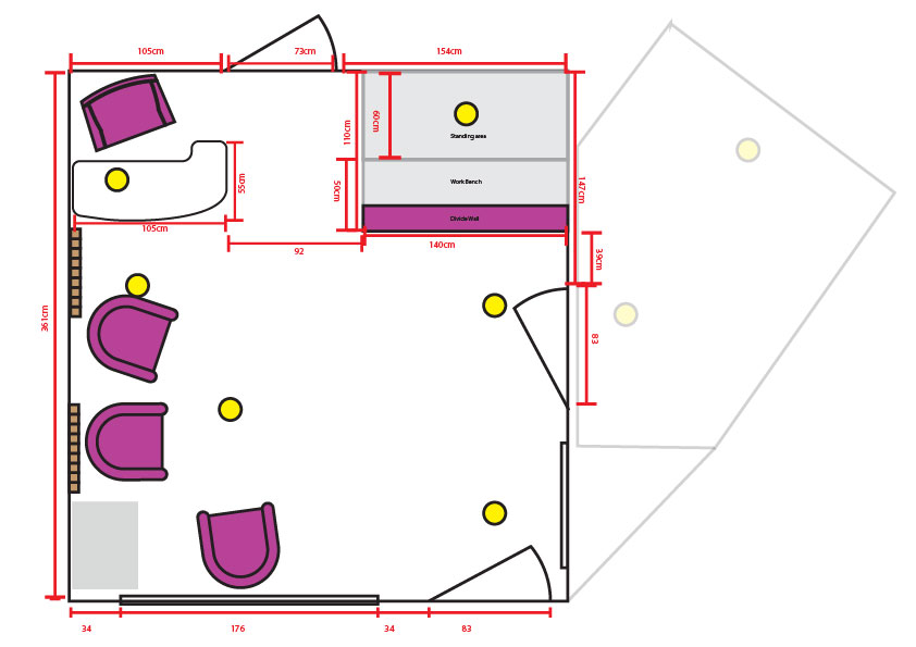 Your Hearing Consultants Interior layout changes drawing