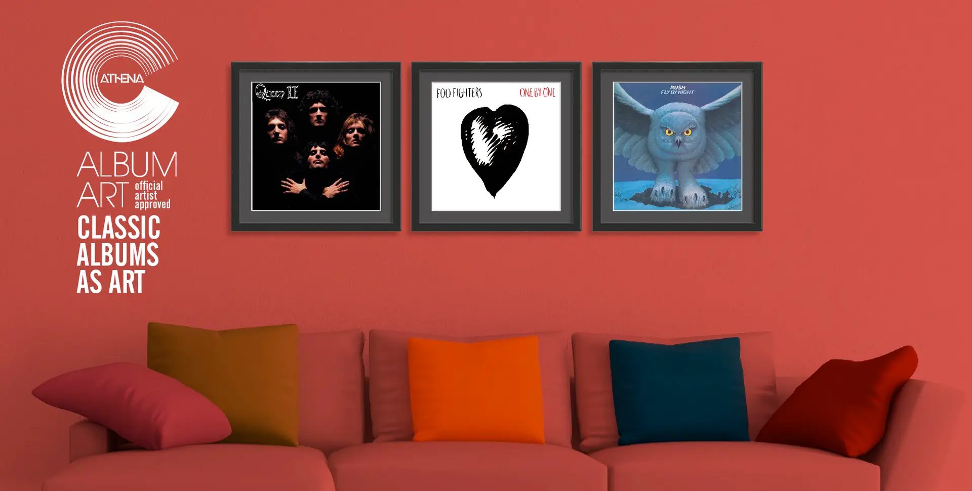 Athena Album Art Advertising Collateral