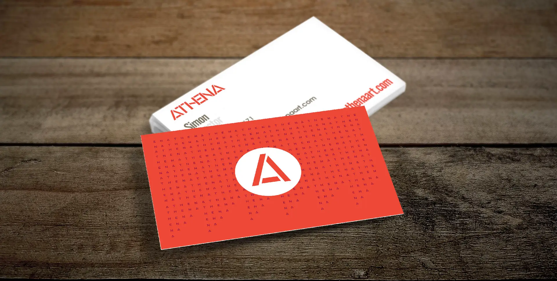 Athena Business Card Design