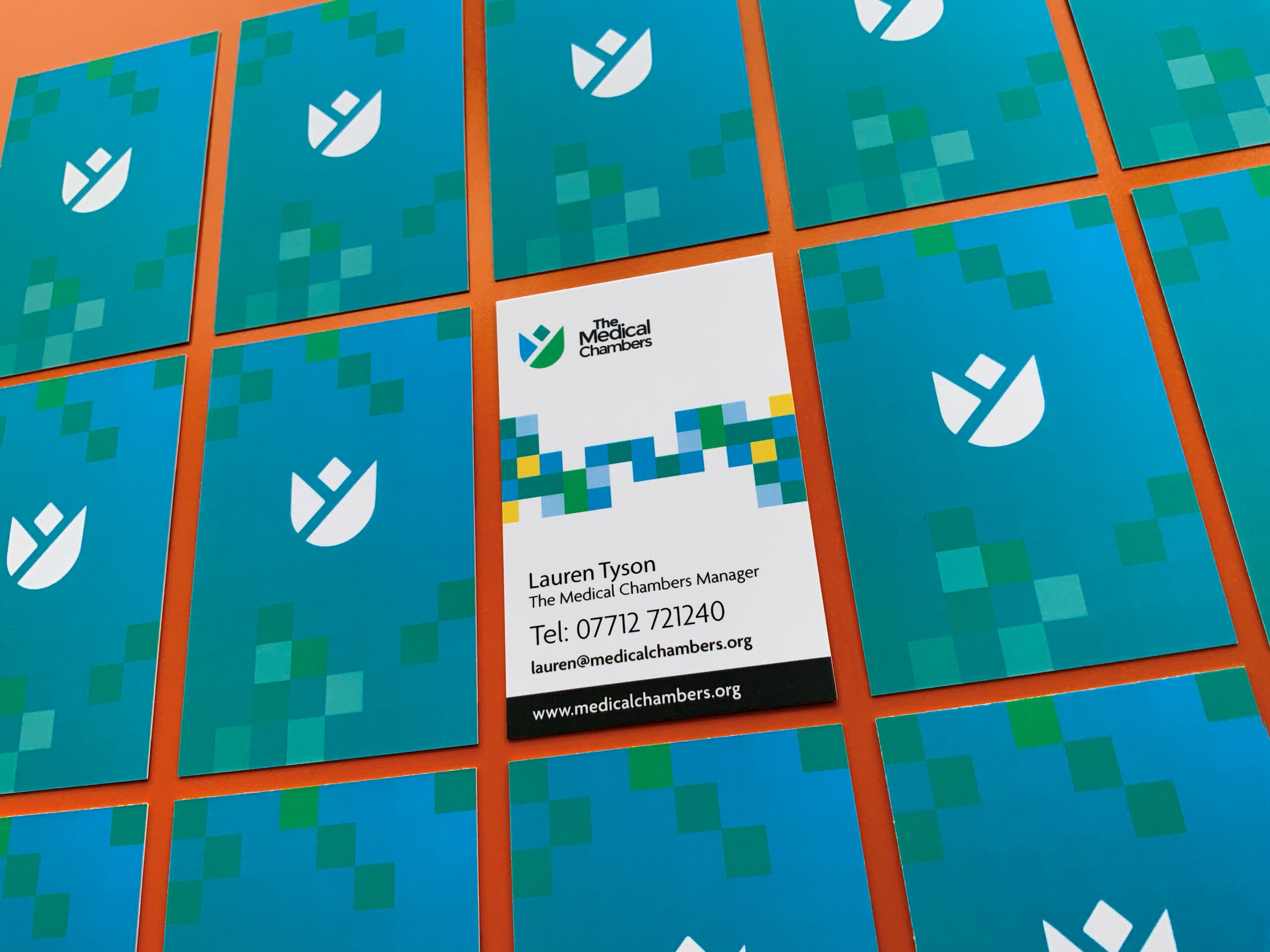 The Medical Chambers Business Card Design
