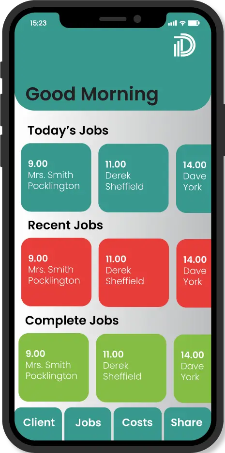 DayWorkSheet User Experience design