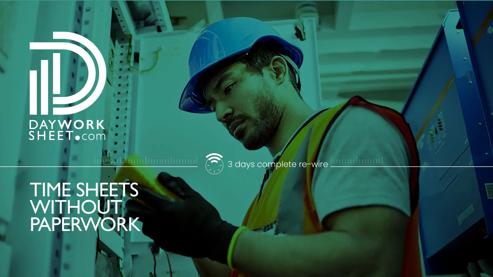 DayWorkSheet App store promotional graphic