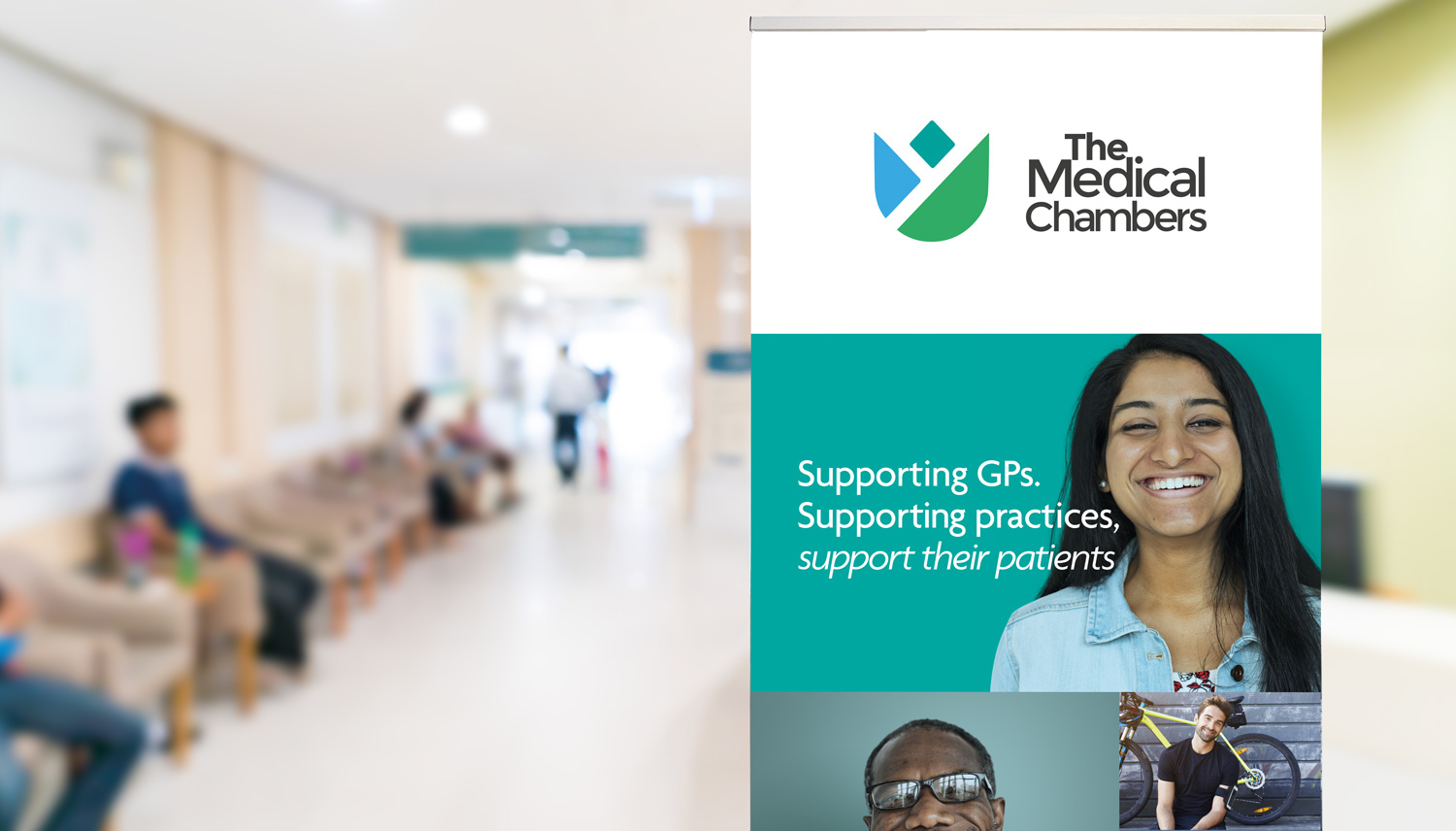 The Medical Chambers Roller Banner Design
