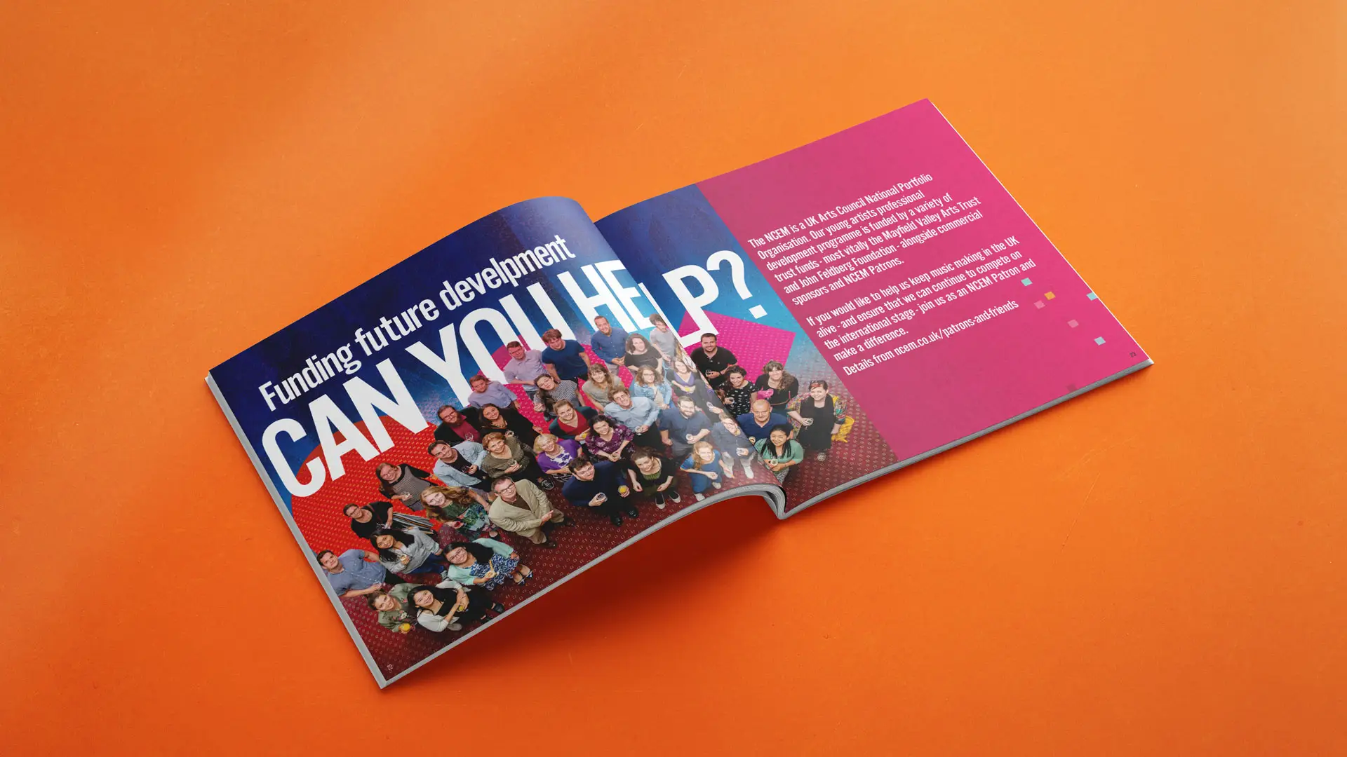 NCEM Promotional Brochure spread