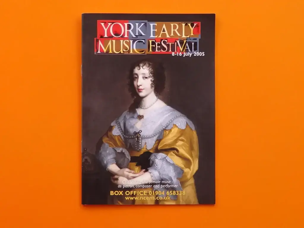 York Early Music Festival Brochure design 2005